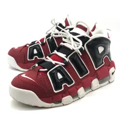 【倉吉店】 中古 NIKE | ナイキ スニーカー AIR MORE UPTEMPO 96 モアテン 921948-600 レッド 25.5cm 【126】