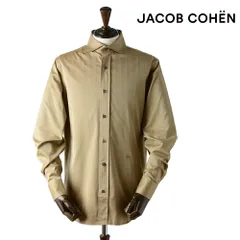 【50%OFF/定価62,700円】ヤコブコーエン 新品 長袖シャツ 41 ベージュ 国内正規品 イタリア製 Jacob Cohen #f15030のサムネイル