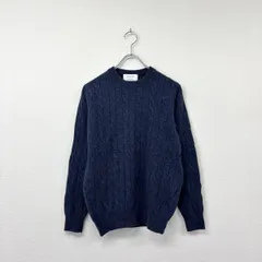 UNITED ARROWS GREEN LABEL RELAXING ユナイテッドアローズ CASHMERE カシミヤ ケーブル クルーネック ニット KNIT サイズ S 804-0005