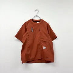 and wander アンドワンダー UV stretch rip pullover ストレッチ リブ プルオーバー Tシャツ サイズ 00 804-0010のサムネイル