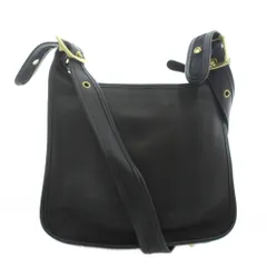 コーチ COACH オールドコーチ 9966 USA製 ショルダーバッグ レザー クロスボディ 斜め掛け 黒 ブラック /XZ ■GY13