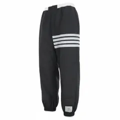 Mc16 【未使用】THOM BROWNE トムブラウン 4-BAR リップストップ ジャージパンツ トラックパンツ  サイズ1グレー メンズ ボトムk02iのサムネイル