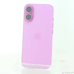 ソフマップ 〔中古品〕 iPhone16 128GB ピンク MYDT3J／A SIMフリー【349】
