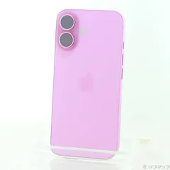 ソフマップ 〔中古品〕 iPhone16 256GB ピンク MYDY3J／A SIMフリー【349】