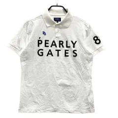 サイズ：4 PEARLY GATES パーリーゲイツ  半袖ポロシャツ シアサッカー  ホワイト系 [240101569742] ゴルフウェア メンズ ストスト
