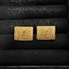 【良品】イヴサンローラン　カフス　ゴールド　YSLロゴ　260425001
