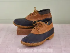 E653 USA製 L.L.Bean ビンテージ ビーンブーツ 茶 レディース 8LM 25cmのサムネイル