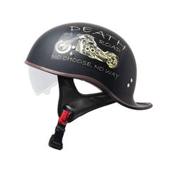 オートバイハーレーヘルメット ハーフハット メンズ ゴーグルv - メルカリ