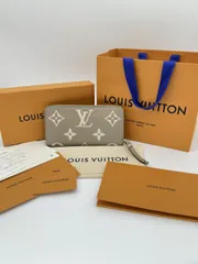 ルイヴィトン LOUIS VUITTON モノグラム アンプラント M69794 ジッピーウォレット バイカラー トゥルトレール クレーム ラウンドファスナー 長財布 レディース RFID AB ランク