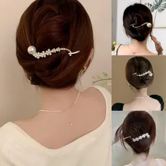 バンスクリップ ヘアクリップ ヘアピン ヘアアクセサリー 髪留め 髪飾り 大きめ しっかりとまる クリップ かみどめ クリップ