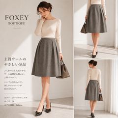 未使用に近い☆FOXEY/フォクシー スカート チョコレートスウィッチ38