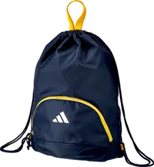 アディダス adidas サッカー ボール用ナップ レジェンドインク イエロー ネイビー フットサル サッカーボール 部活 球技 ボールケース かばん 収納 ボール収納 ボール入れ 持ち手つき  AKM34NVY レジェンドインク×イエロ