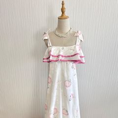 希少【sale】キティ×Rady かわいいシフォンベアワンピース - メルカリ