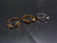 KIos Angel 月と星をモチーフにしたシルバー製リング - メルカリ