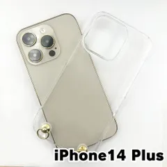 【新品未使用】iPhone14 Plus 対応 クリアケース ストラップホルダー 肩掛け 首かけ 斜めがけ 携帯ストラップ zcase-muji-ip14plus