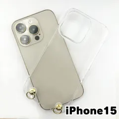 【新品未使用】iPhone15 対応 クリアケース ストラップホルダー 肩掛け 首かけ 斜めがけ 携帯ストラップ zcase-muji-ip15