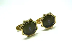 ■美品■ YVESSAINTLAURENT イヴサンローラン カフスボタン カフリンクス アクセサリー ゴールド系 DM8900のサムネイル