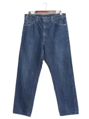 【お得なクーポン配布中!】 90s リーバイス 505 デニム パンツ 実寸 35 31 / オールド ジーンズ ジーパン スリム ストレート テーパード ボトムス オレンジタブ 濃紺