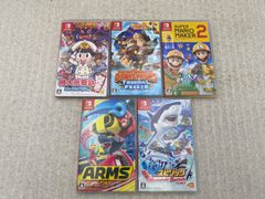Switch人気ソフト5本セット｜マリカー・スマブラ・桃鉄入り｜箱あり