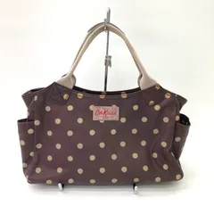 【Cath Kidston】キャスキッドソン トートバッグ 水玉 ブラウン ☆