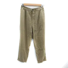 ザラウーマン ZARA WOMAN テーパードパンツ 七分丈 S ベージュ /SM1