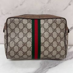 値下GUCCI PARFUMSオールドグッチバッグ トリコロールシェリーライン