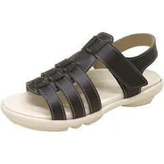 2ball ツヴォル TB204 編み込みグルカ風サンダル カジュアル サンダル tb204-blk、ブラック