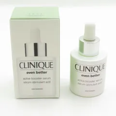 未使用 CLINIQUE クリニーク イーブン ベター アクティブ ブースター セラム 導入美容液 30ml 残量多 BD5062X1