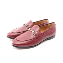 グッチ GUCCI ローファー ヨルダーン グッチシマ ホースビット 786016 レザー ローファー レディース Used A
