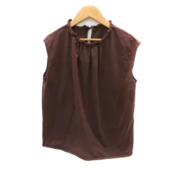 ロペピクニック ROPE Picnic カットソー ノースリーブ 38 M ブラウン /YK24