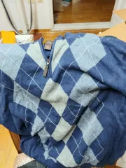 タソ L ハーフジップ M