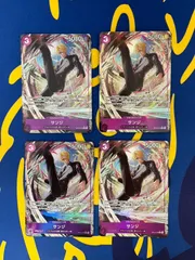 サンジ(パラレル) R [師弟の絆] OP12-070  4枚セット