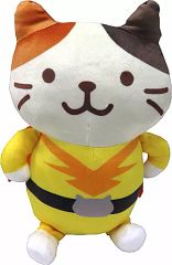 [중고] 봉제인형 [단품] 미켈란젤로(전대) 빅 봉제인형 [2022년 후쿠후쿠냥코 후쿠후쿠전대 냥 레인저 해피 박스] 동고품