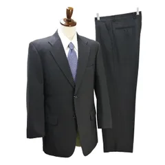 HIROKO KOSHINO HOMME 2つボタン シングルスーツ 袖口3つボタン A6 M ダークグレー ツータック 春秋冬 91510102-96-107 6ND065 【送料無料】【中古】【メンズビジネス】202604のサムネイル