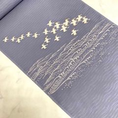 付け下げ 丹後ちりめん 正絹 馬柄 - メルカリ