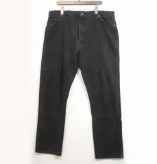 90〜00s メキシコ製 wrangler 42X34 13mwzwk ブラックデニムパンツ 大きめサイズ ラングラー K4-100