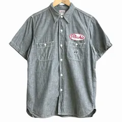 THE REAL McCOY's リアルマッコイズ JOE McCOY ジョーマッコイ  半袖 シャンブレーシャツ ワークシャツ サイズ 15のサムネイル