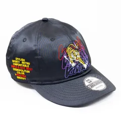 【ニューエラ正規品・新品】ニューエラ New Era® NEW ERA® 帽子 キャップ 9THIRTY kansai yamamoto 虎 サテン ブラック(商品番号：14858855)