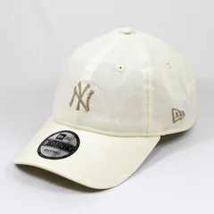 【ニューエラ正規品・新品】ニューエラ New Era® NEW ERA® 帽子 キャップ 9TWENTY Cotton Linen コットンリネン ニューヨーク・ヤンキース オフアイボリー(商品番号：14745057)