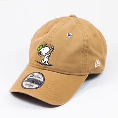 【ニューエラ正規品・新品】ニューエラ New Era® NEW ERA® 帽子 キャップ 9TWENTY Vintage PEANUTS ピーナッツ GOLF スイング カーキ | ゴルフ(商品番号：14865326)のサムネイル