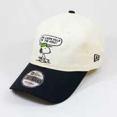 【ニューエラ正規品・新品】ニューエラ New Era® NEW ERA® 帽子 キャップ 9TWENTY Vintage PEANUTS ピーナッツ GOLF スヌーピー ウッドストック クロームホワイト/ブラック | ゴルフ(商品番号：14865328)のサムネイル