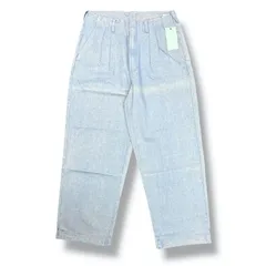 参考上代27500円 未使用 DIGAWEL 22AW 2 Tuck Slacks  ツータックスラックス デニムパンツ  ジーンズ ディガウェル DWVB067 ブルー(ブリーチ) 1 （85738A5）のサムネイル