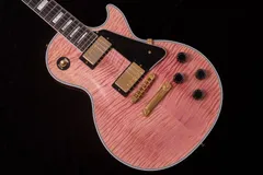 【used】Gibson / Custom Shop Les Paul Custom Figured Top Pink 2023 4.46kg #CS301141【TONIQ横浜】のサムネイル