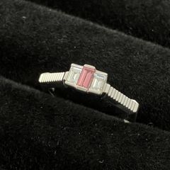 GUCCI リンクトゥラブ ピンクトルマリンダイヤモンド 18k 8号Au750