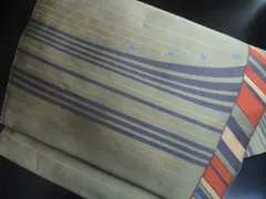 a2510-61 名古屋帯 九寸 美品 正絹 着物 名古屋仕立て