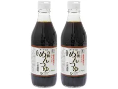 無添加　オーサワの有機めんつゆ 310g×２本 ★宅配便 ★椎茸と野菜の旨みを凝縮、香り高い植物性めんつゆ。のサムネイル