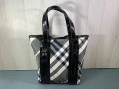 【保存袋付き】 BURBERRY/バーバリー/トートバッグ/チェック柄
