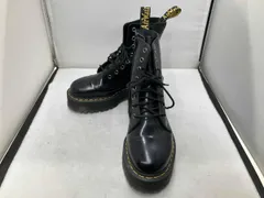 Dr.Martens / ドクターマーチン JADON 8ホールブーツ 内側ジップアップ UK6.5 25.5cm ブラック