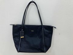 TUMI ニーナ ノースサウス トートバッグ レザー ブラック A4 ゴールド
