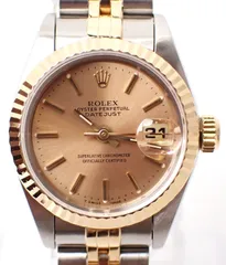 ROLEX(ロレックス) デイトジャスト シャンパン文字盤 79173 SS/YG AT W番 イエローゴールド ステンレス コンビ レディースサイズ ジュビリーブレスのサムネイル